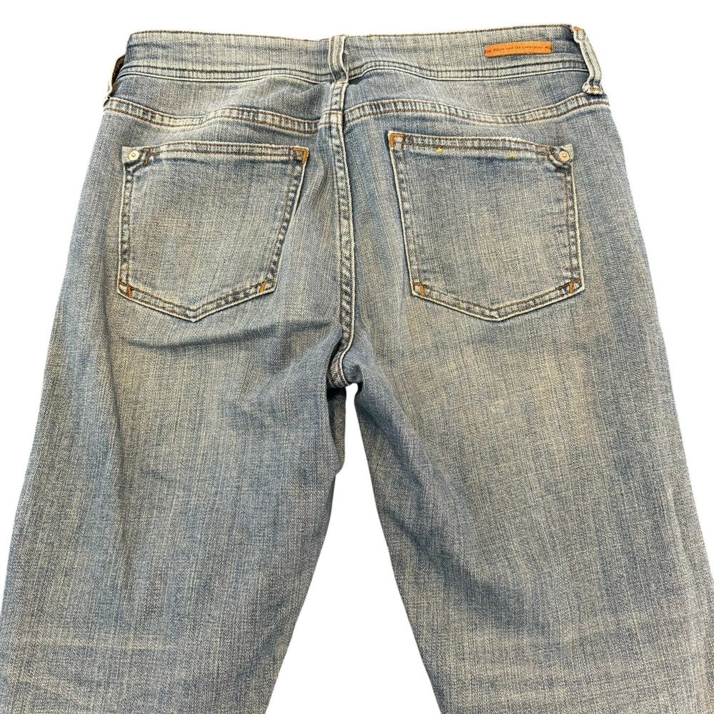 Anthropologie Pilcro Women’s jeans, slim boyfriend, distressed, light wash, 27 - Picture 6 of 8